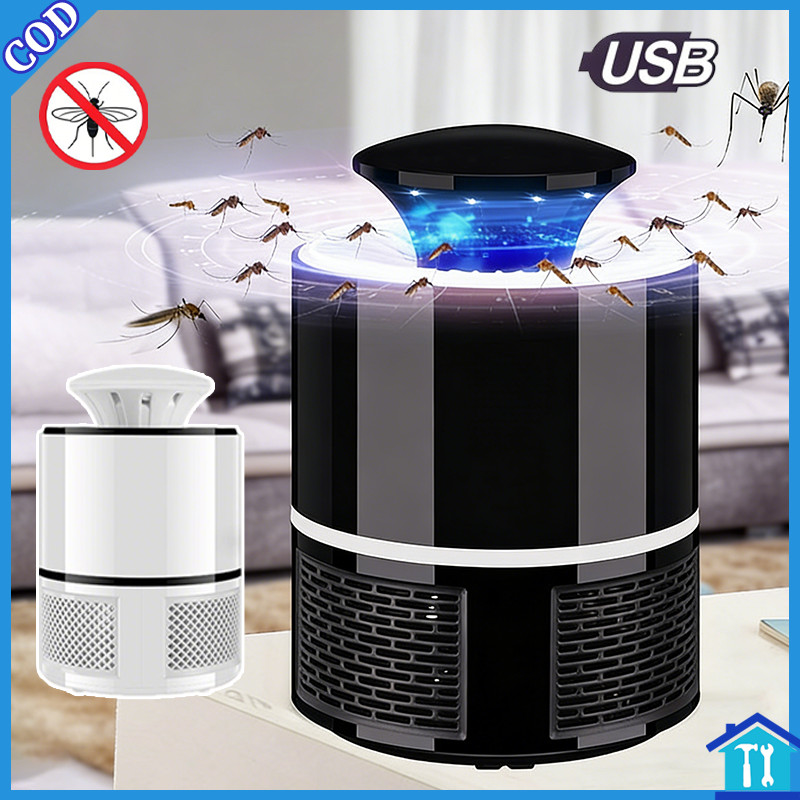 Lampu Pembunuh Nyamuk Ultraviolet Pembunuh Nyamuk Pengusir Nyamuk Bebas Radiasi USB
