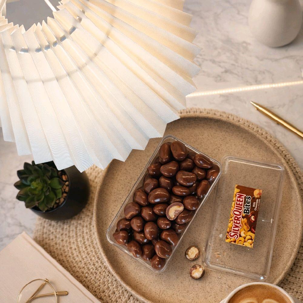 Azman_Azmin Delfi Almond Atau Delfi Mede Cokelat Kiloan Delfi 450G Toples Camilan Chocolate -