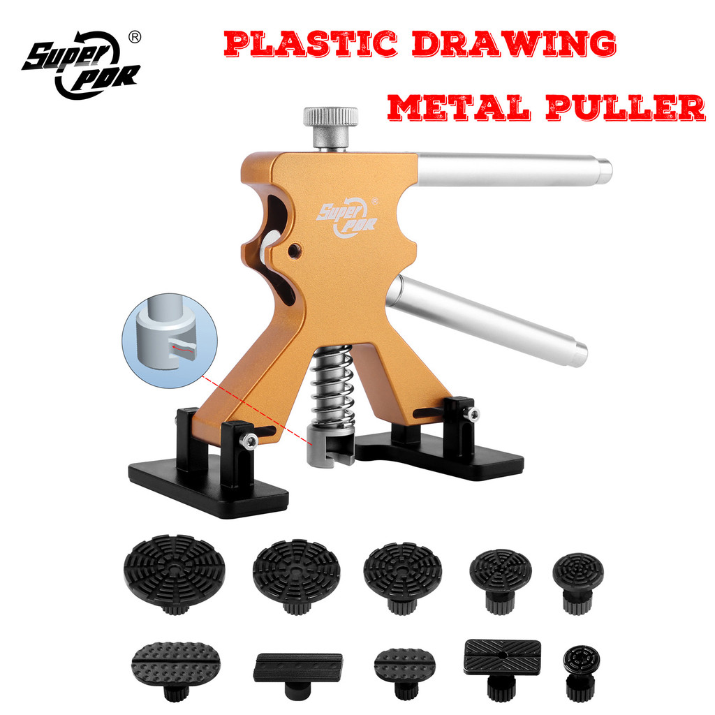 Super PDR plastic puller dent repair tool paint-free removal kit puller body dent puller car dent pu