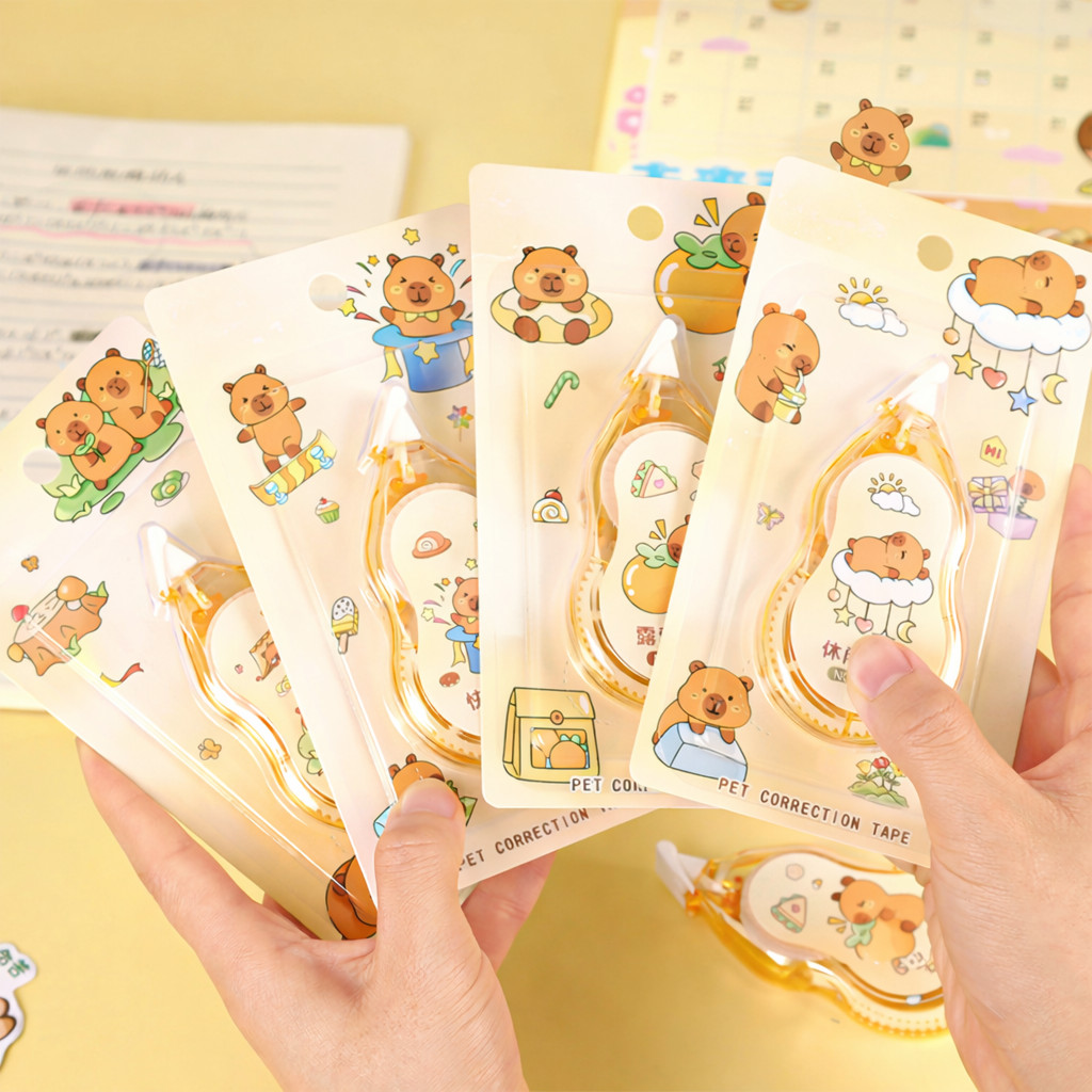 MINI TIP-EX KARAKTER LUCU LUCU / TIP-EX MINI KARAKTER /CORRECTION TAPE MINI/ TIP-EX ROLL / TIP-EX RO