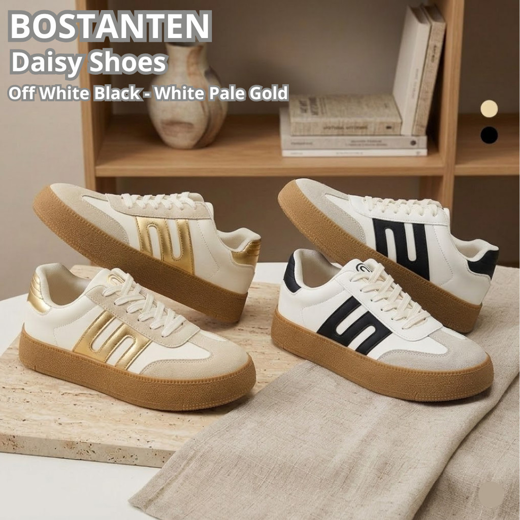 BOSTANTEN Nami Sepatu Sneakers Wanita Sport Shoes - Daisy​ Shoes