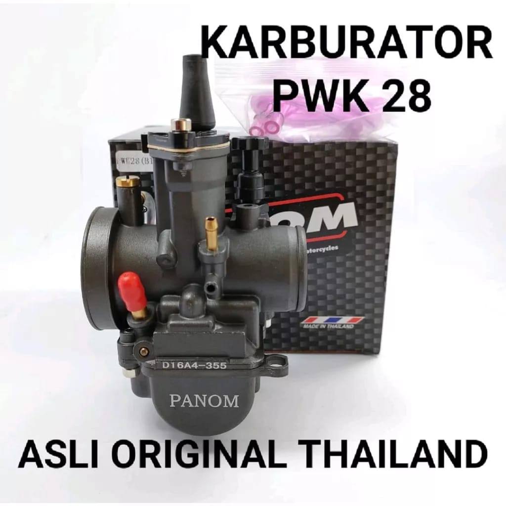 CARBU KARBU KARBURATOR PWK 28 PANOM ASLI ORIGINAL 100% THAILAND RACING