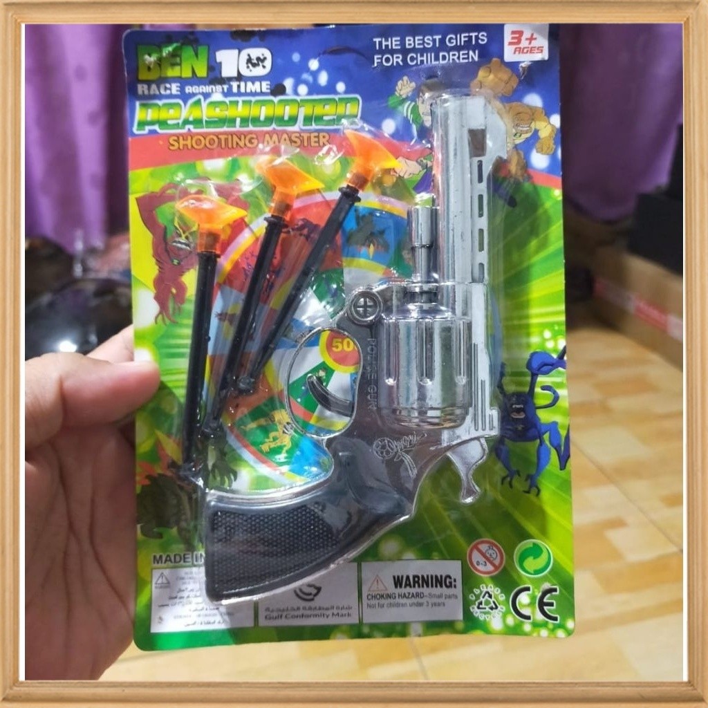 Bisa COD Mainan anak jadul tembakan pistol karet nempel kaca lucu murah harga satuan perpcs [PRJ]  T