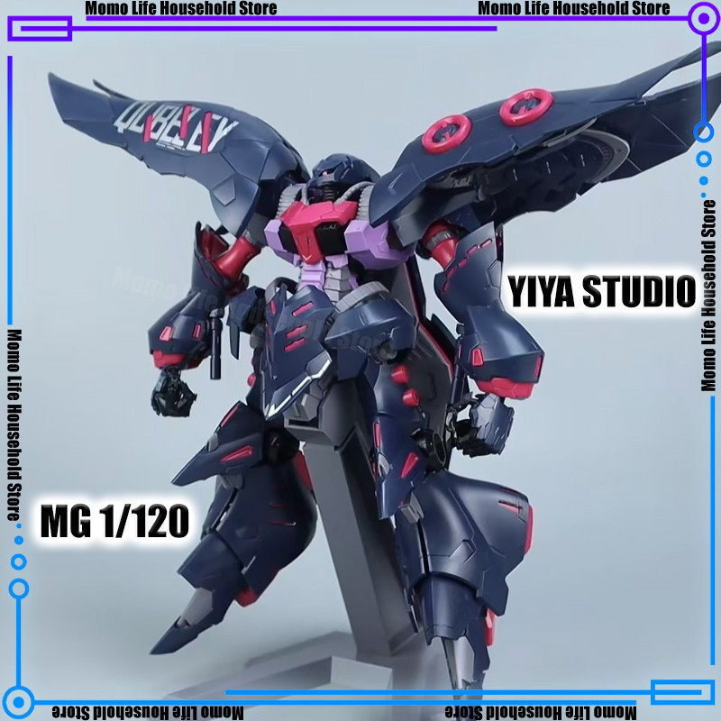 YIYA STUO 1/120 Amx-004 Qubeley MK2 Color scheme Assembly Model Kits Plastic Skeleton Kits Action Fi