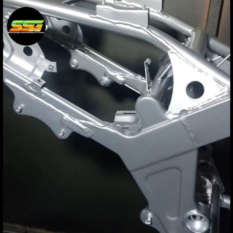 Bubuk Powder Coating SILVER ALUMUNIUM (1 kg)