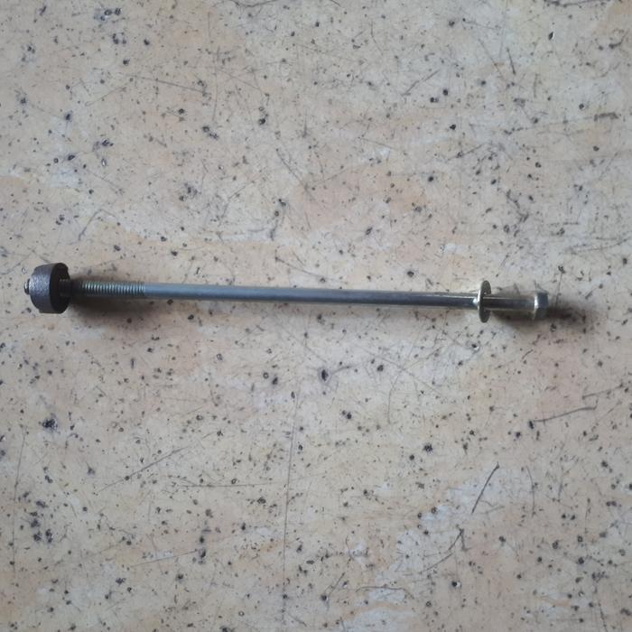 sparepart sepeda as pinang pinang/as stem sepeda ontel/jengki