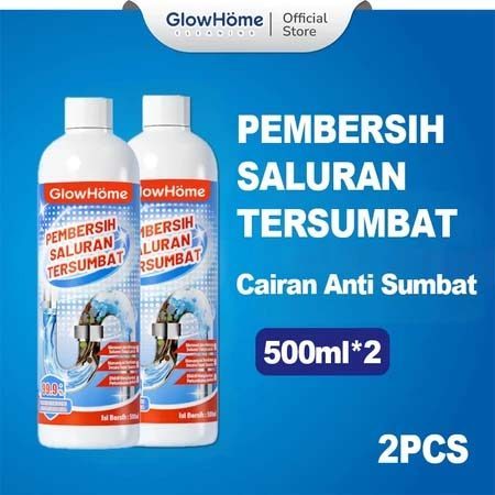 2PCS---So Easy Glow Home Anti Sumbat WC Saluran Air Wastafel Mampet Yang Bekerja Dengan Cepat Dan Pr