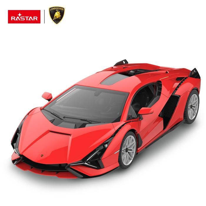 RASTAR RC Lamborghini Sian 1/14 Scale - Merah