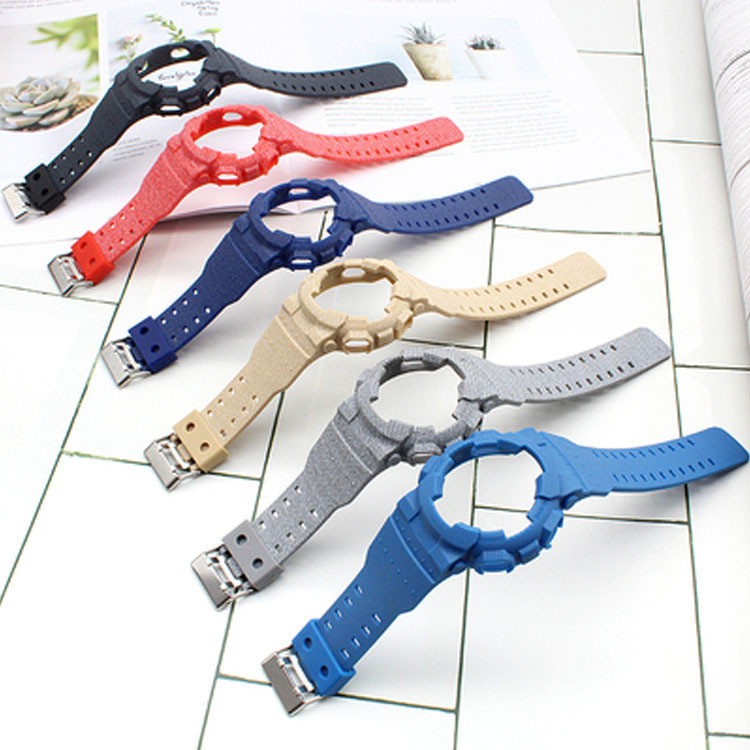 2 IN1 Wat Band Frame bezel G8900/GD120/GA100/GA110/GA-150/GA200 Bracelet Strap Wrist GA-110 G-8900 C