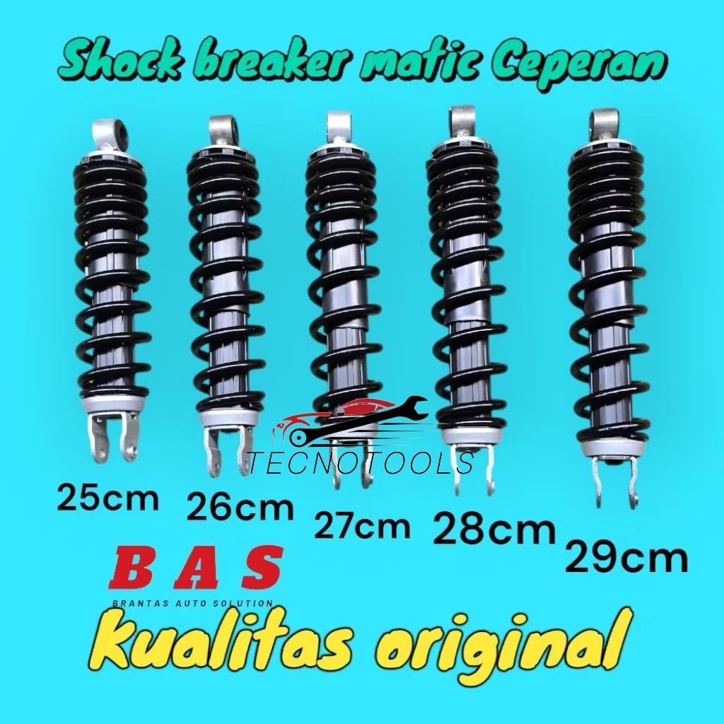 Shock Downsize Matic Ceper Beat Vario Mio all motor matic CEPER