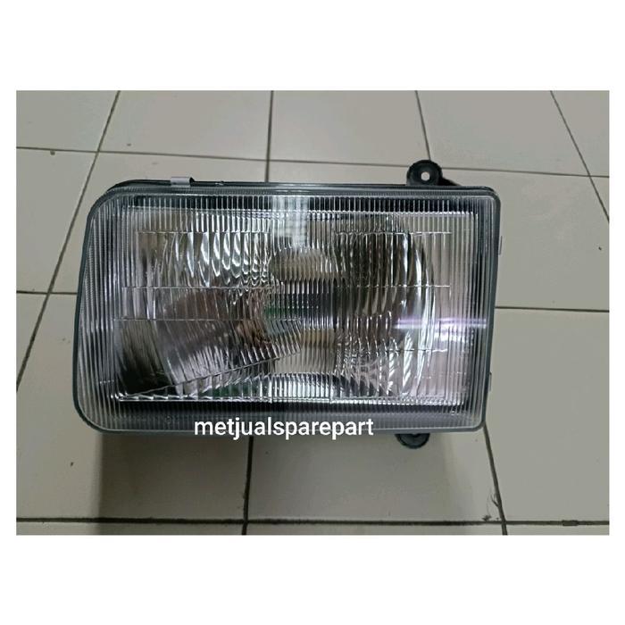 HEAD LAMP LAMPU DEPAN NON KRISTAL ISUZU PANTHER 2.5 KOTAK DEPO