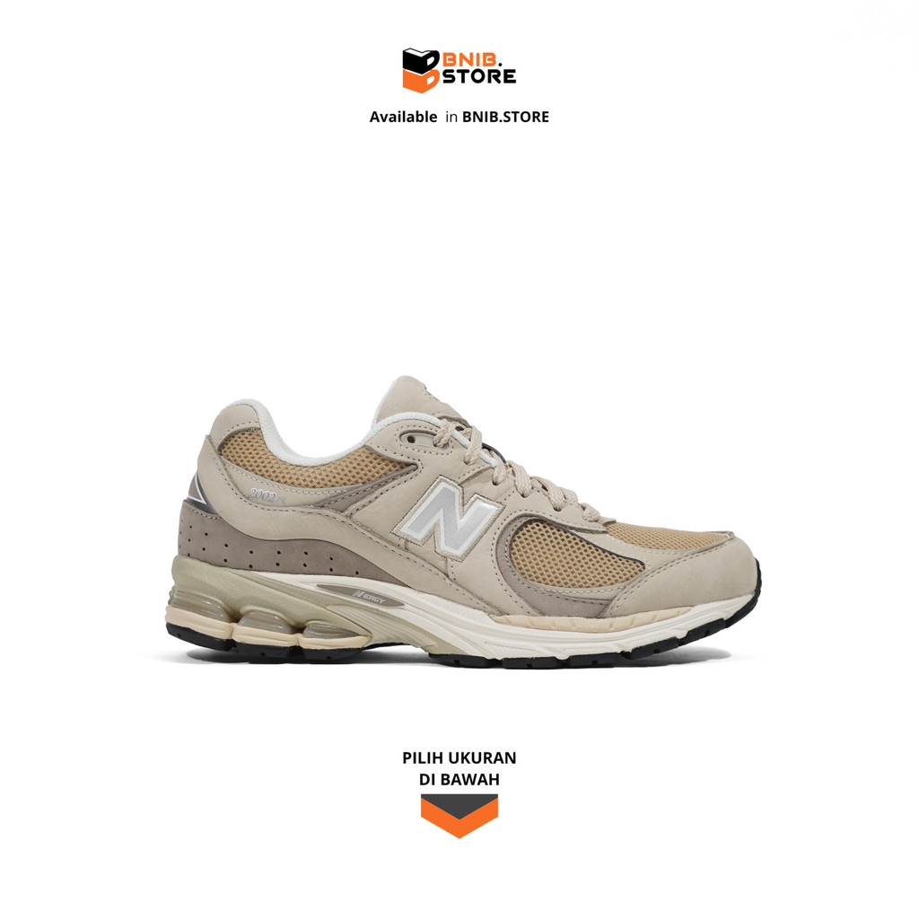 Sepatu Sneakers Pria NB 2002R Beige Original U2002RAL