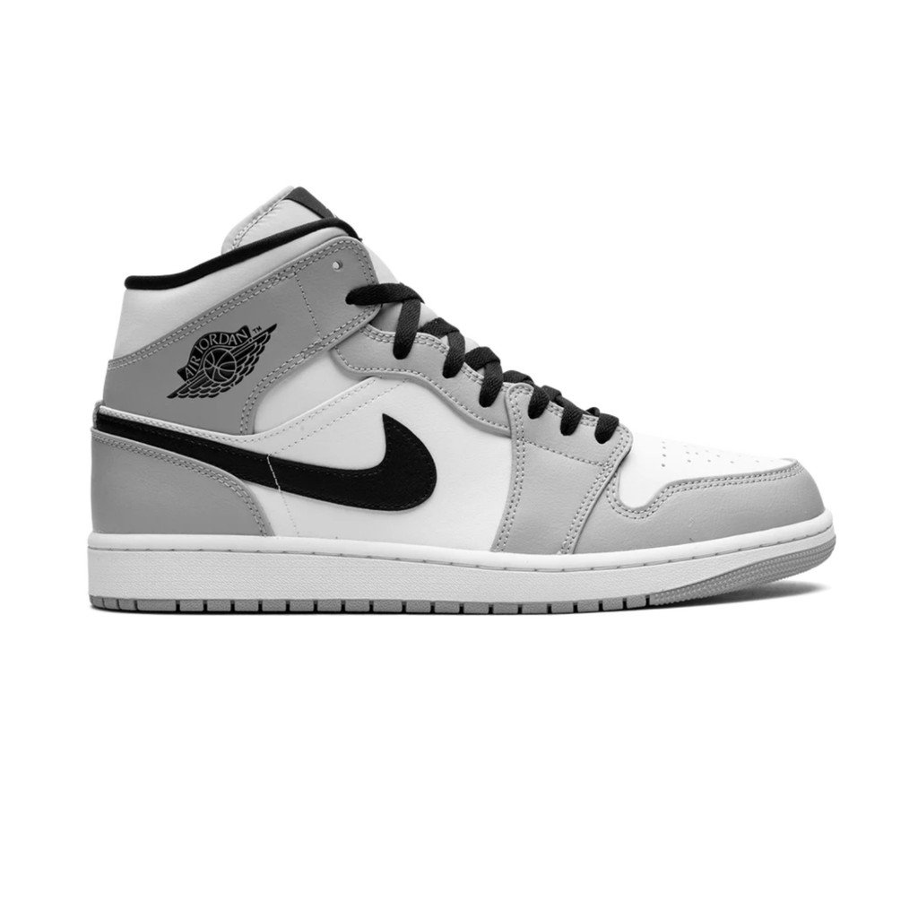 Air Jordan 1 Mid Light Smoke Grey Men