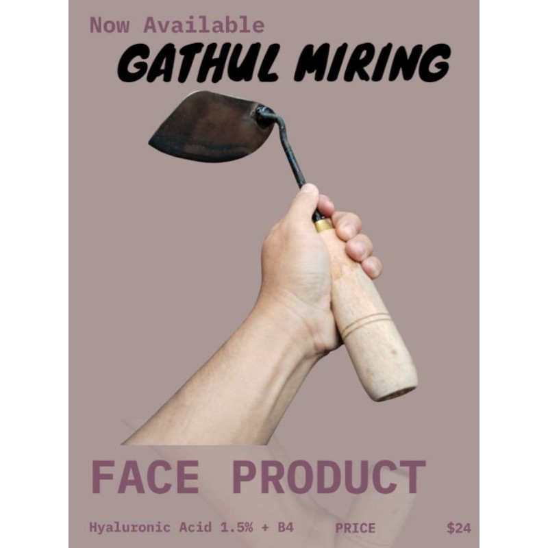 gathul baja cangkul pacul mini miring koret rumput