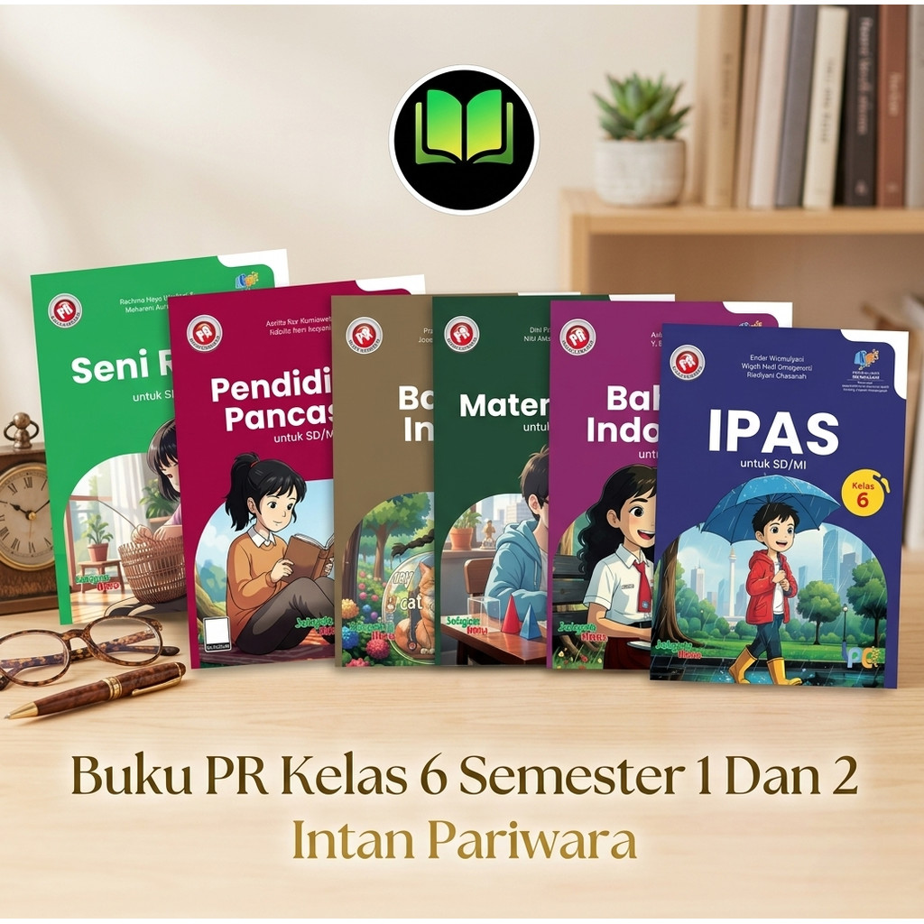 Buku Pr Lks Sd Kelas 6 Semester 1&2  Intan pariwara Edisi Baru