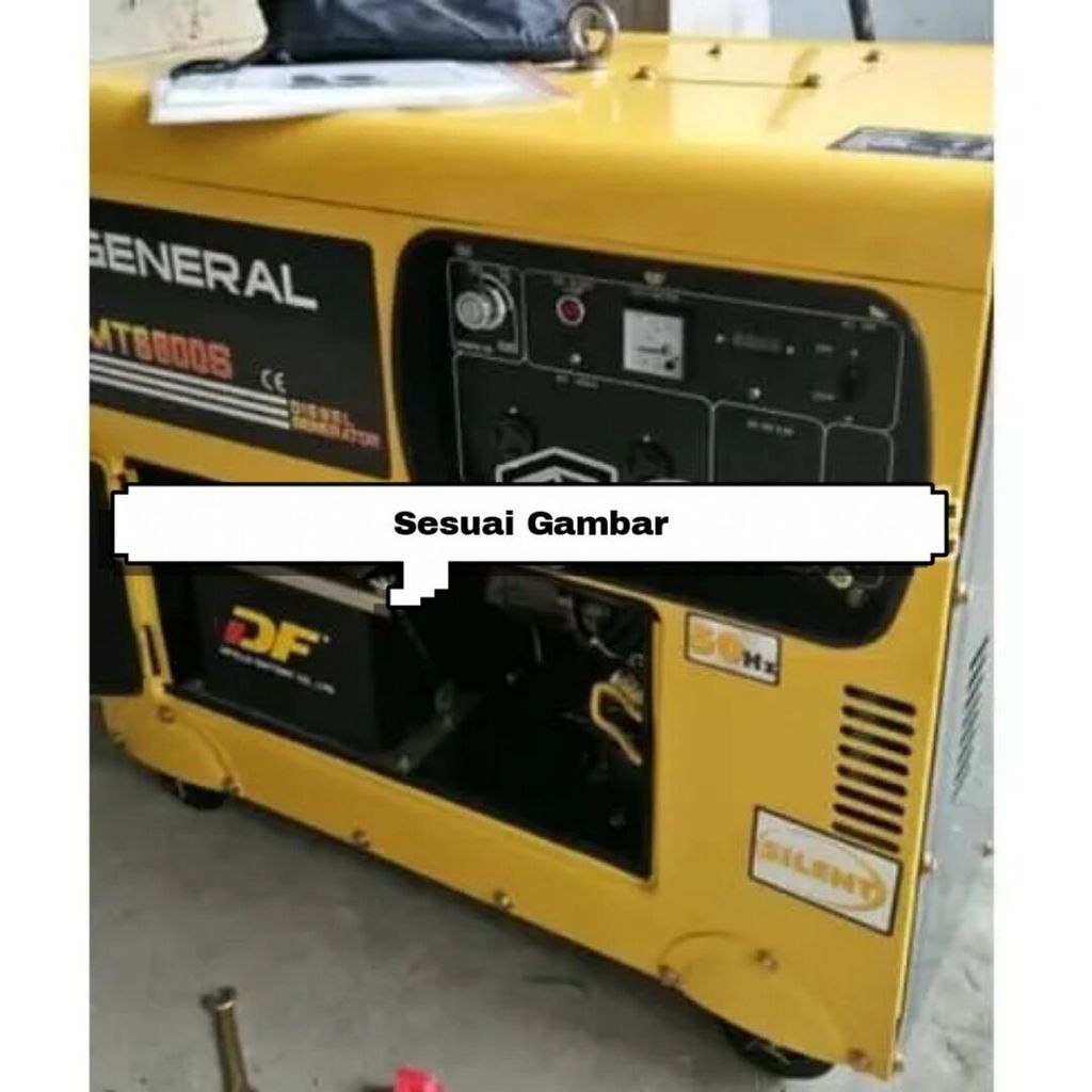 Genset solar general MT6800S. genset silent diesel 5000 watt 5500 watt