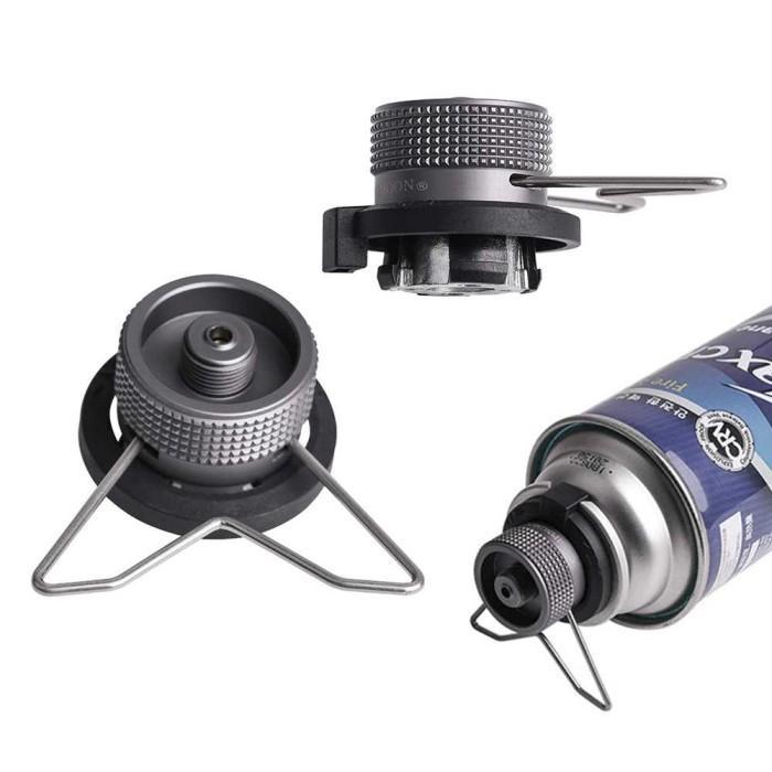 Adapter Tabung Gas Camping Murah Awet Kuat Praktis Ringkas Konverter Kompor Outdoor Sambungan Gas Bu