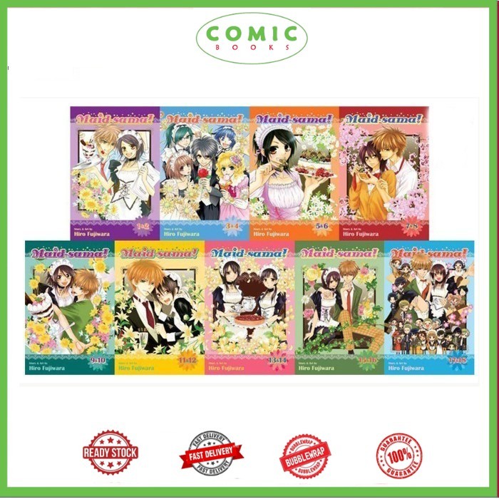Maid-sama (2-in-1 Edition) (9 book series)