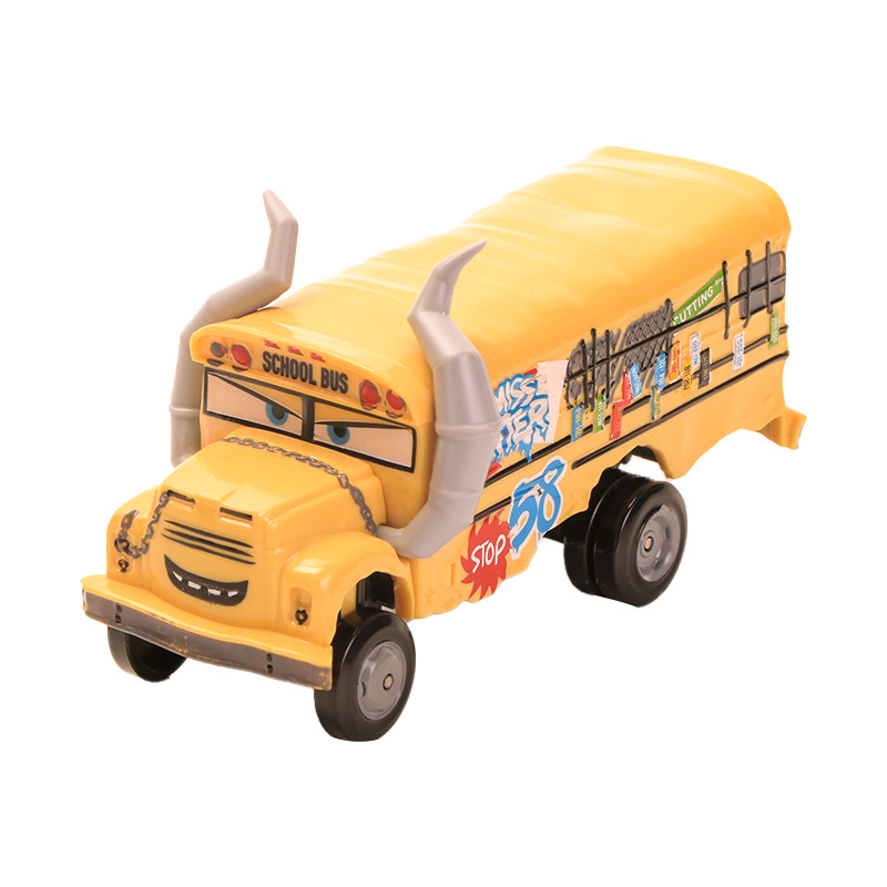 sney Pixar Cars 3 Miss Fritter Lightning McQueen Vehicle Car Toys Birthday Gift for Boy ildren
