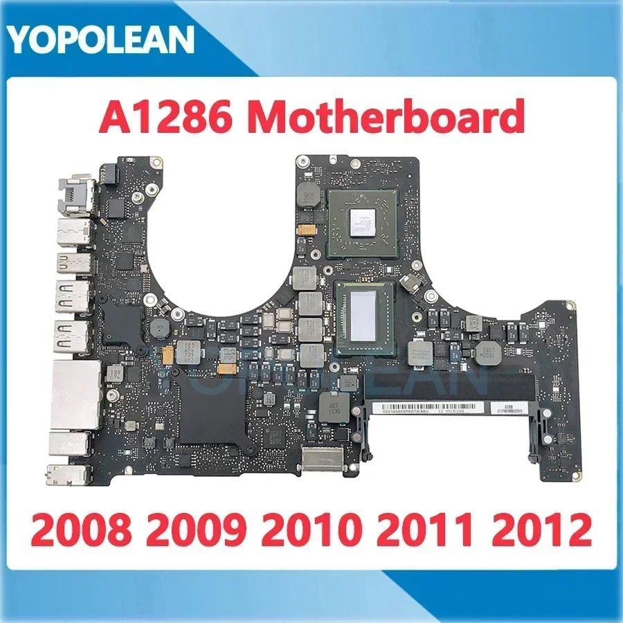 Original Laptop Motherboard For MacBook Pro 15" A1286 Logic Board Core 2 i5 i7 2009 2010 2011 2012 Y