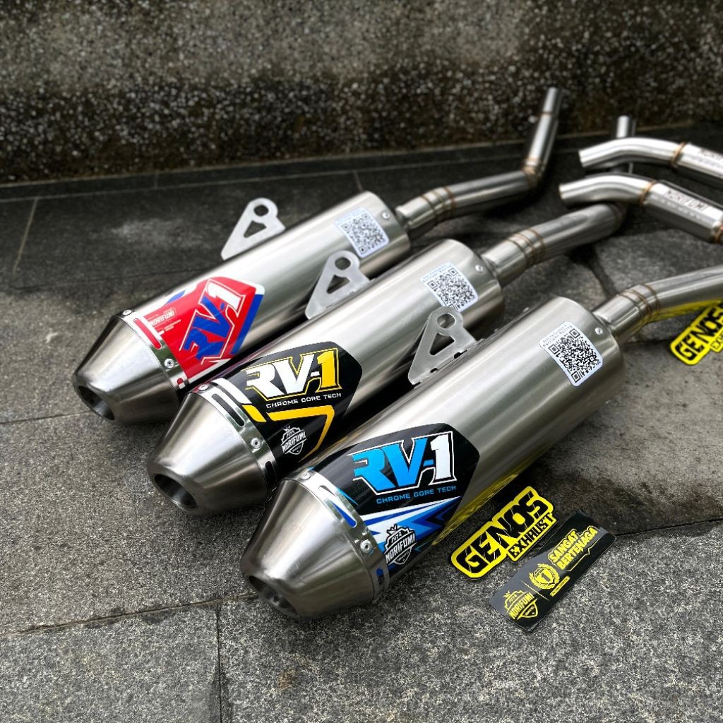 KNALPOT NORIFUMI RV-1 RV1 N4 KLX CRF 150 Dtracker 150 WR 155 R KLX S G BF