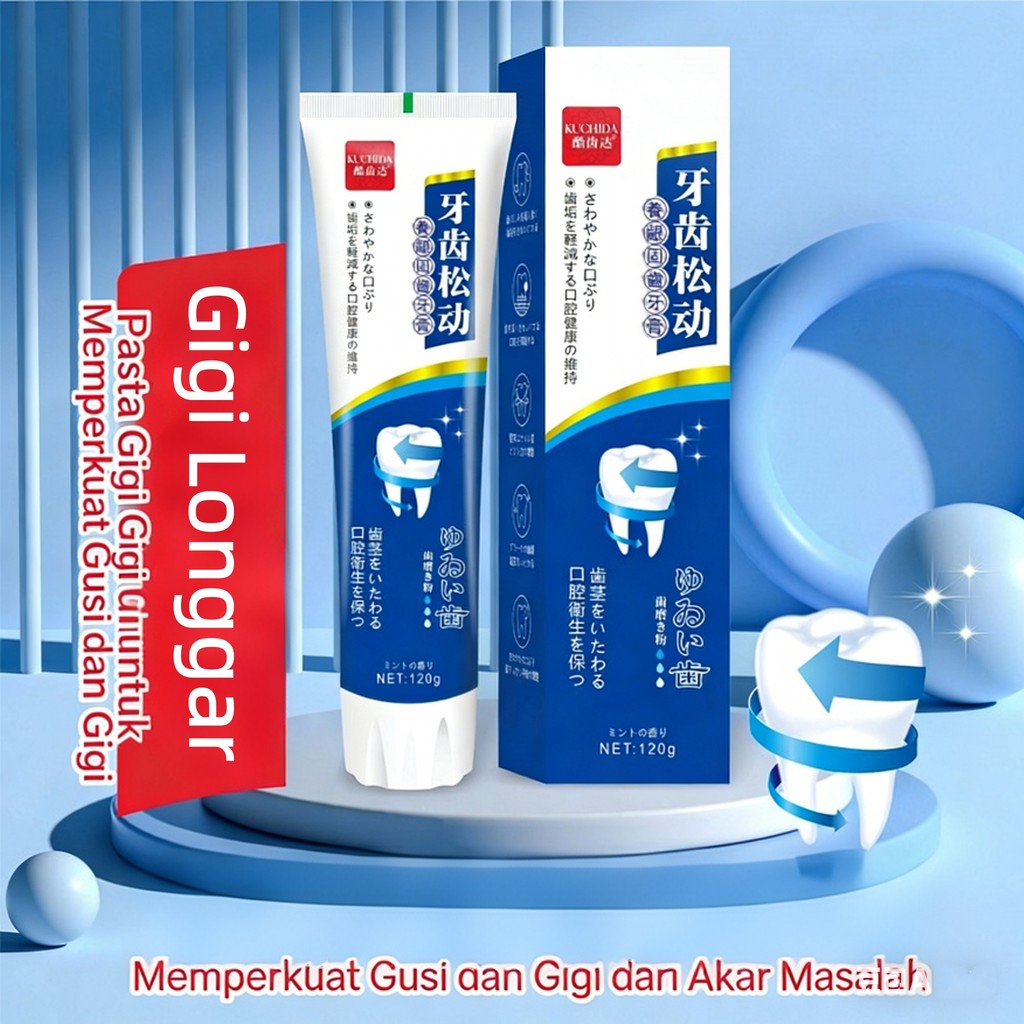 Pasta Gigi Khusus Untuk Memperbaiki Gigi Goyang/Gusi Bengkak Dan Nyeri/Sakit Gigi/Gigi Gemetar/Pence