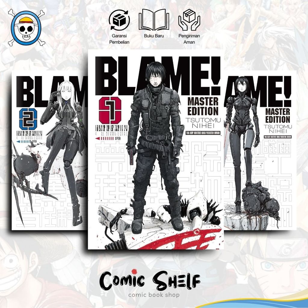Komik BLAME: Master Edition (6 book series)