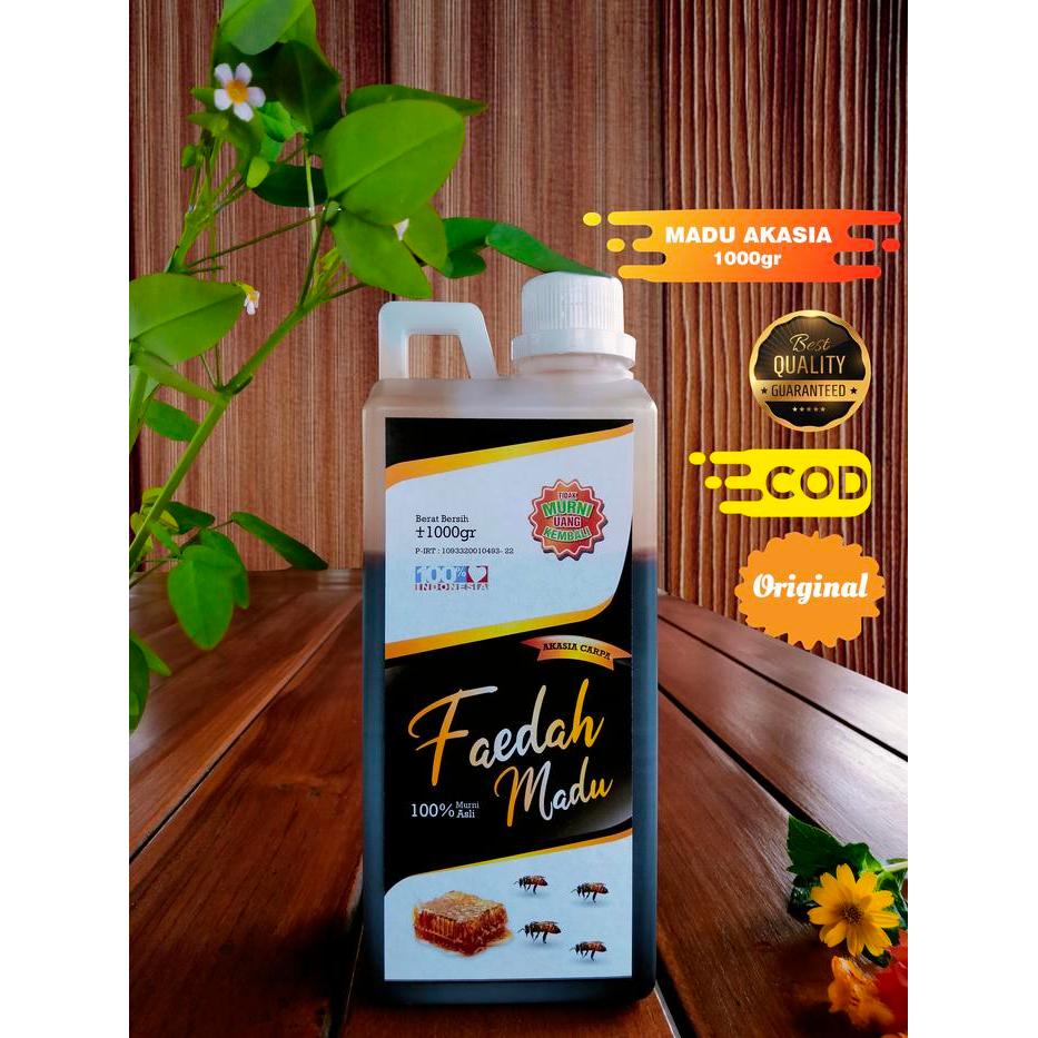 Madu Akasia 1 kg,  Madu Murni Madu Asli, Madu hutan, Madu akasia, Faedah madu, Madu Hitam