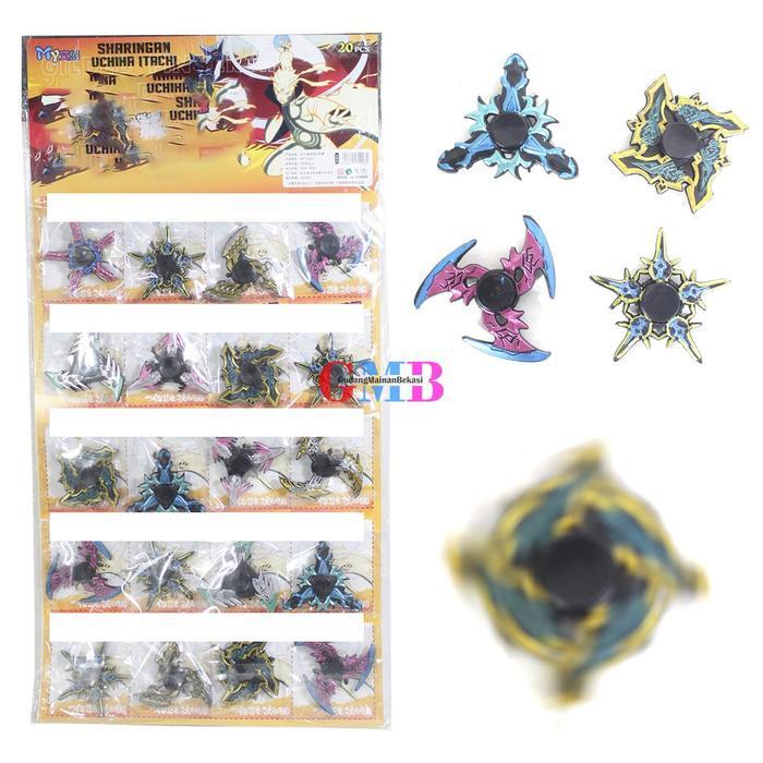 MAINAN ANAK HAND SPINER KARAKTER 3D T15-740 MAINAN FIDGET SPINER PUTAR 3D ANAK LAKI - SPIN 20PCS MY-