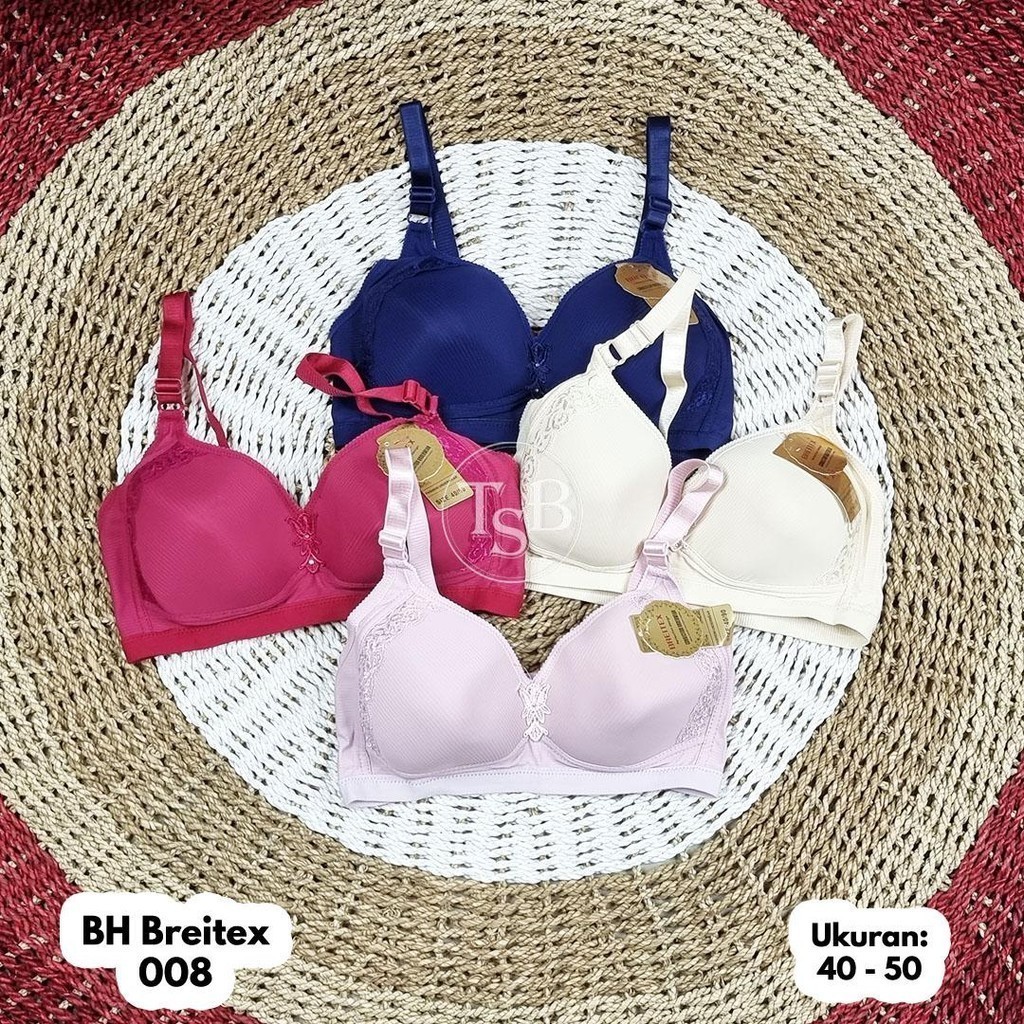OBRAL BH BREITEX 008 100RB DAPAT 5PCS BH Wanita BRA Wanita