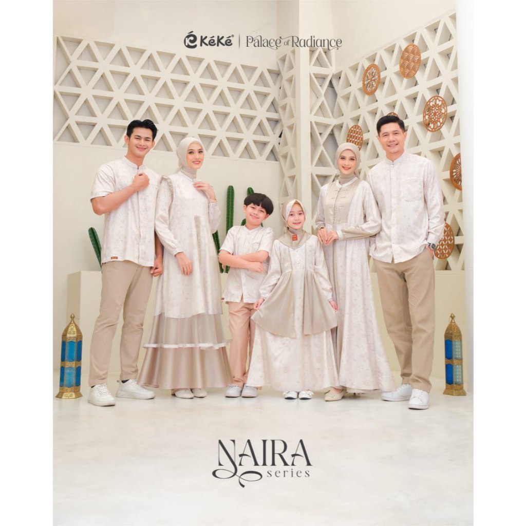 SARIMBIT NAIRA BY KEKE BUSANA - SARIMBIT KEKE - SARIMBIT KELUARGA - COUPLE KELUARGA - BAJU LEBARAN