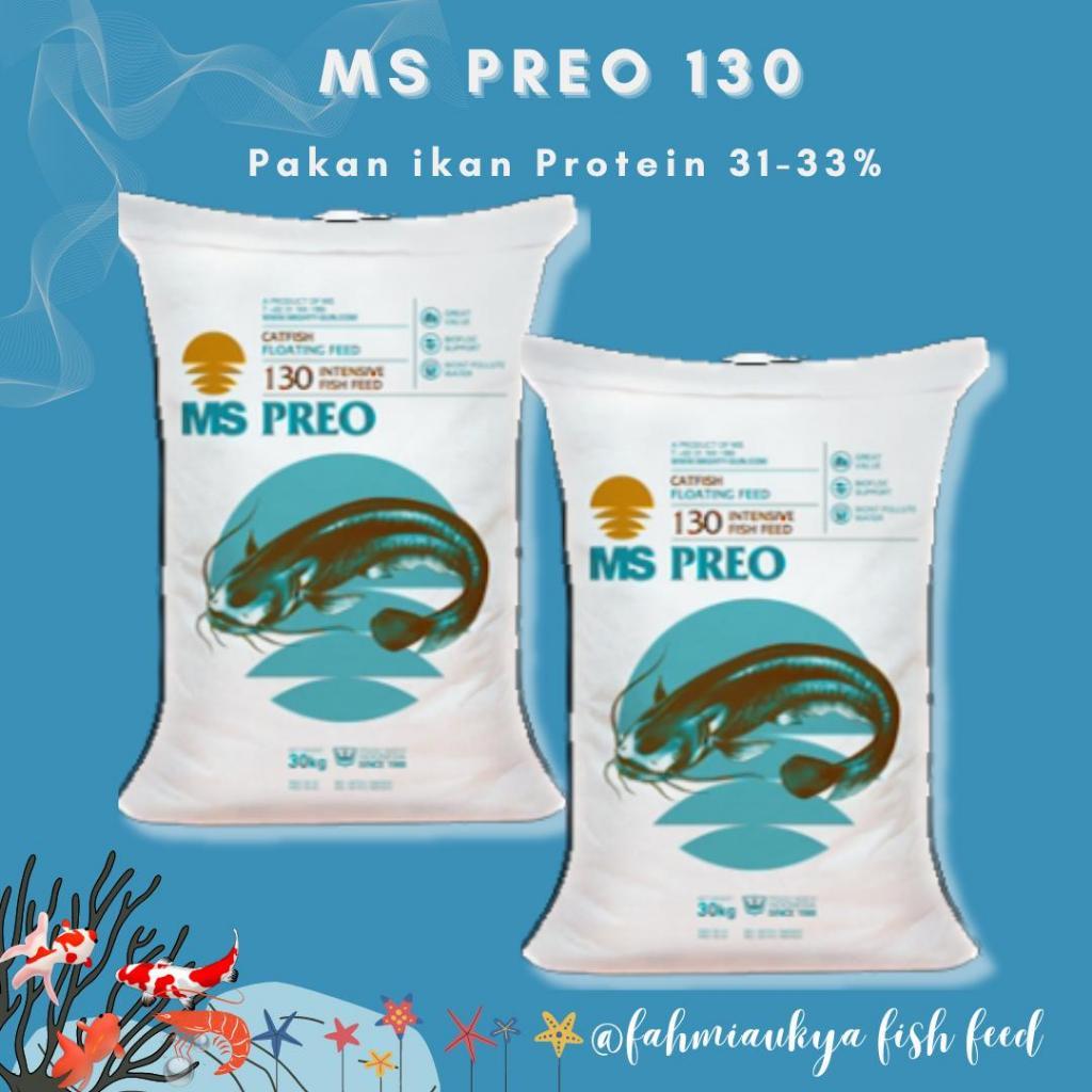 PAKAN IKAN MURAH (PAKET 10 KG) PAKAN IKAN MS PREO 130 | Pakan Ikan Protein 33% (MS PREO 130)