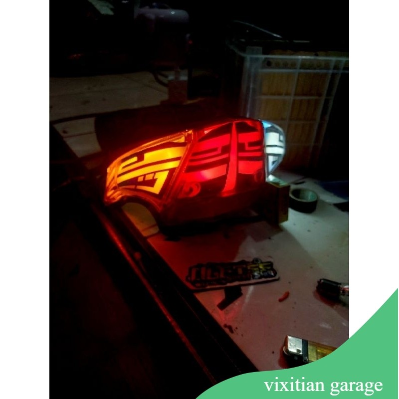 STOPLAMP BEAT KARBU CUSTOM SEIN RUNNING SENJA WELCOME LAMPU STOP HONDA BEAT KARBU CUSTOM LAZY LIGHT 