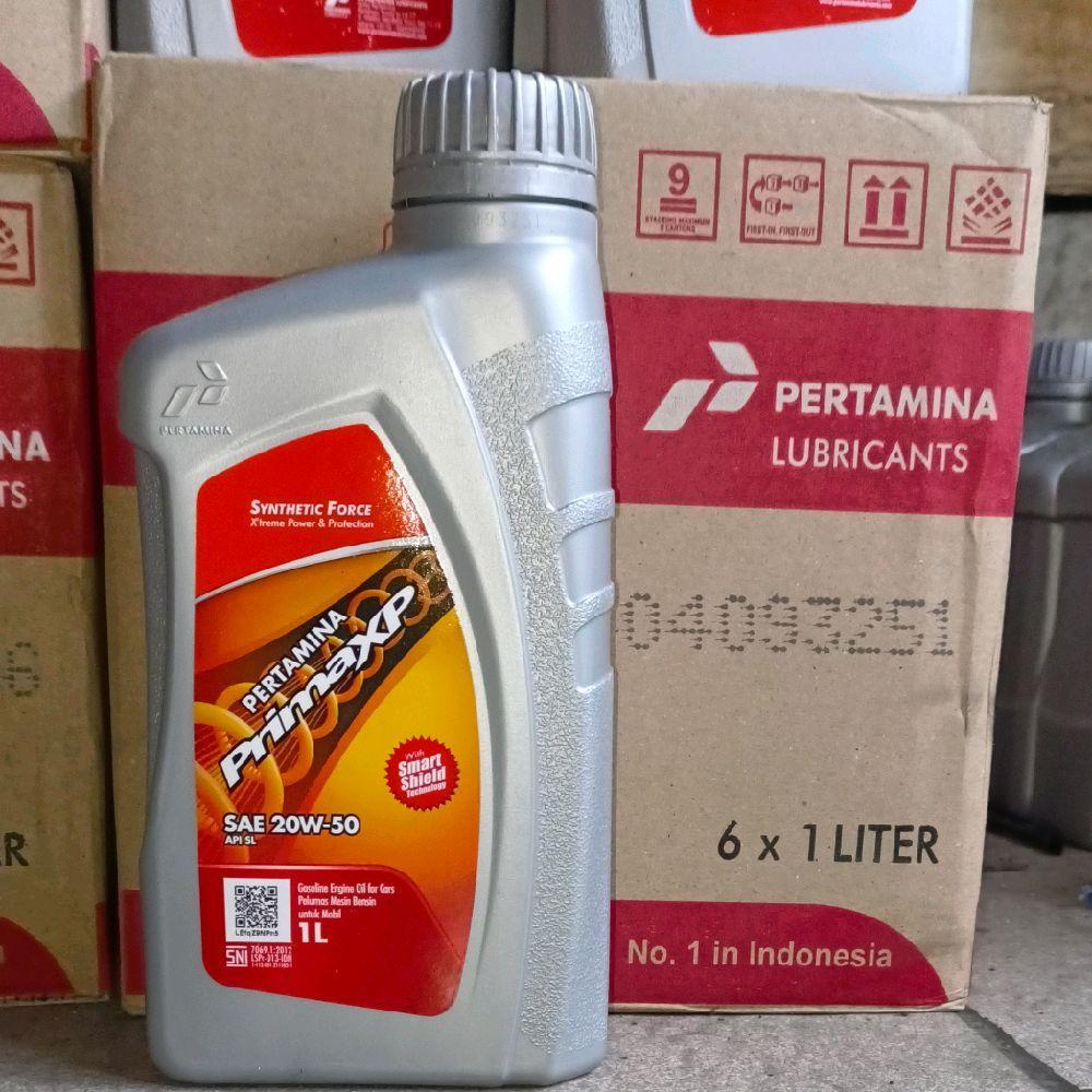 Pertamina PrimaXP 20W-50 1L - Oli Motor Non Matic