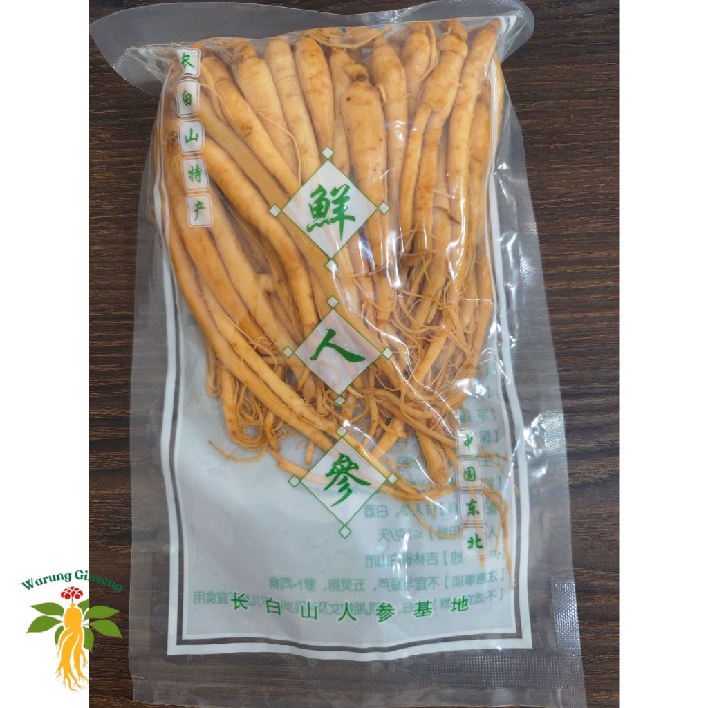 Akar Ginseng Korea Asli 100% Per 1 Pack isi 30-40