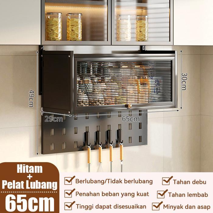 Promo Dapur Gantung Lemari Dinding Dapur Rak Gantung Dapur Kabinet Dapur Atas Rak Bumbu Dapur Dindin