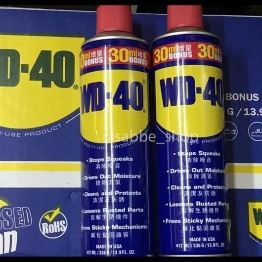 WD-40 Pelumas Anti Karat 412 Ml / WD40 Jumbo 412 Ml