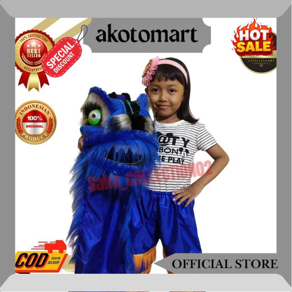 [BISA COD] Barongsai anak | Topeng | Barongsai mainan | kepala barongsai anak SC