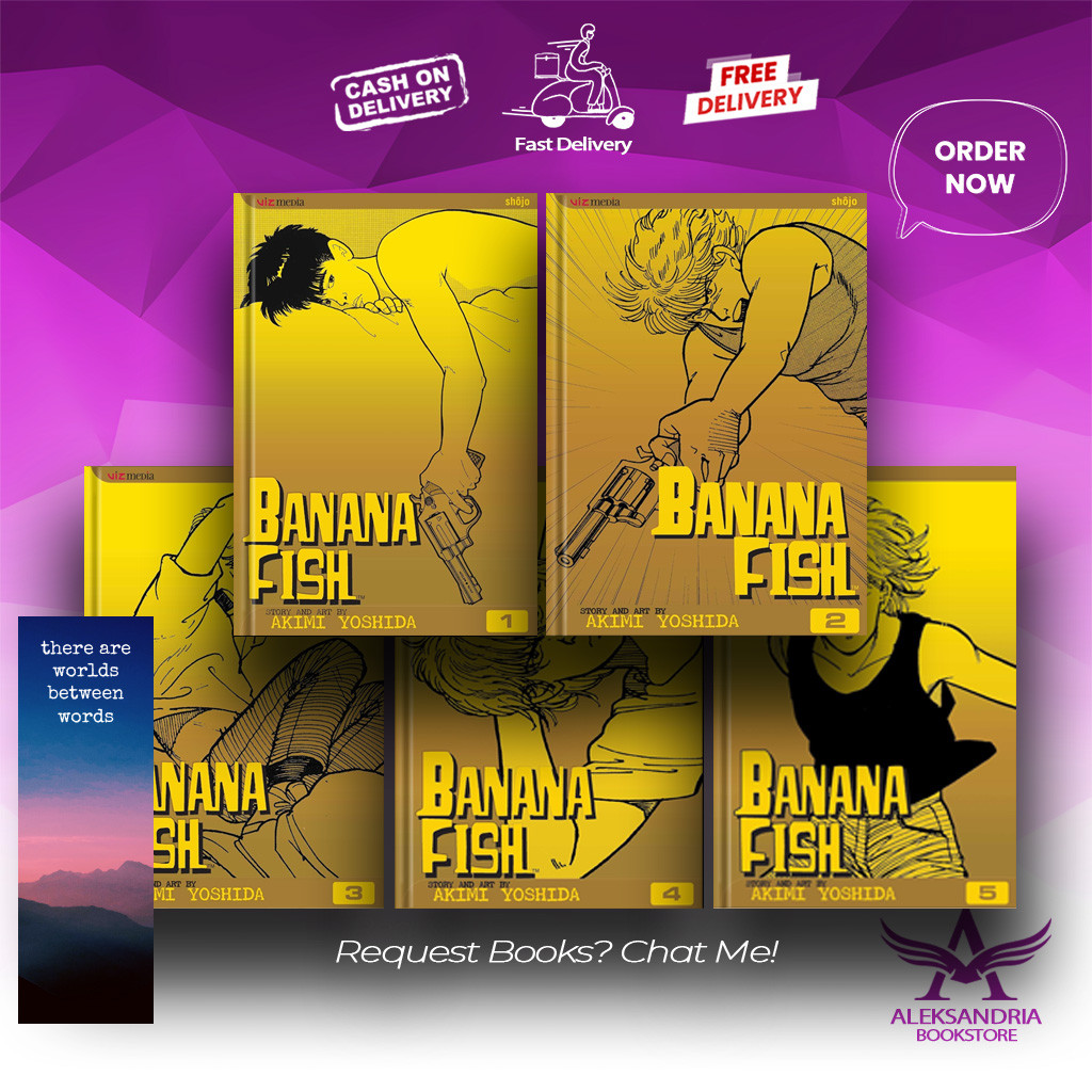 Banana Fish (19 book series) by Akimi Yoshida (English)