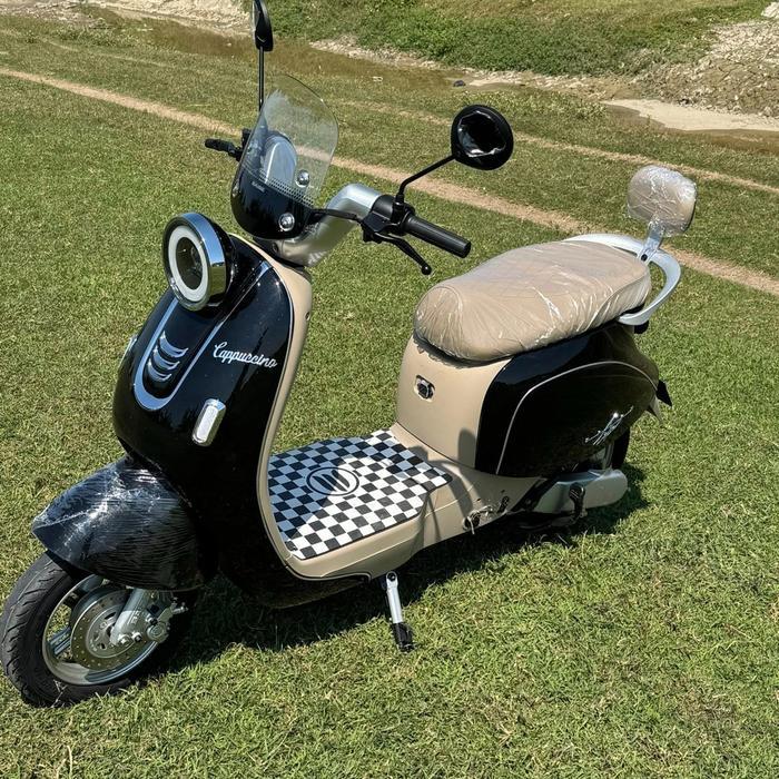 SAIGE CAPPUCCINO SEPEDA LISTRIK LITHIUM BATERAI GARANSI RESMI - HITAM