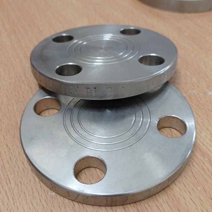 Blind Flange - Flange Buta Stainless SS 304 JIS 10K 2 Inchi