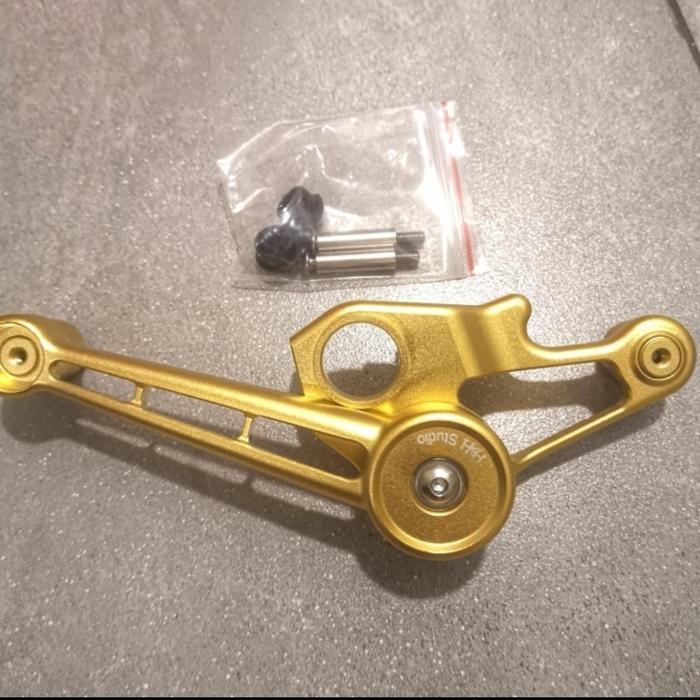 Chain tensioner H&H original GOLD RED kreuz bromptonN 3sixty - gold