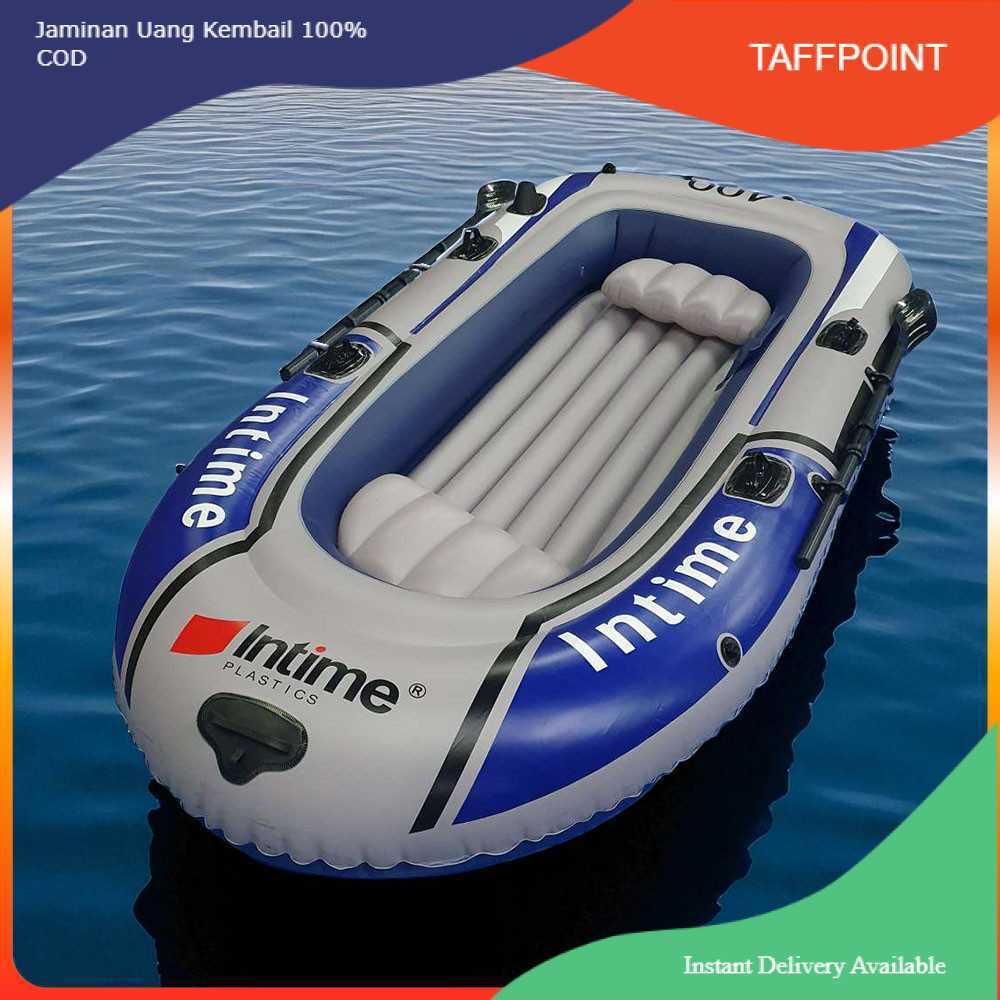 INTIME 400 Perahu Karet Mancing Inflatable Fishing Boat 4 Person - YT-099
