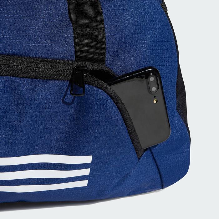 Promo adidas Essentials 3-Stripes Duffel Bag Small Unisex Blue JY4151 - Blue, NS Terlaris