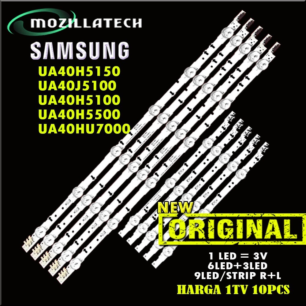 BACKLIGHT SAMSUNG UA40H5150AR UA40J5100AK UA40J5100 UA40H5100AW UA405100AR UA40H5500AW