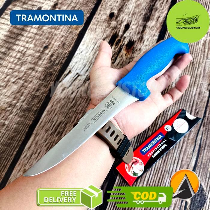 Pisau Boning Knife Seset Daging Tramontina Brazil 5" Orginal 24602/015 - Tanpa sarung -young