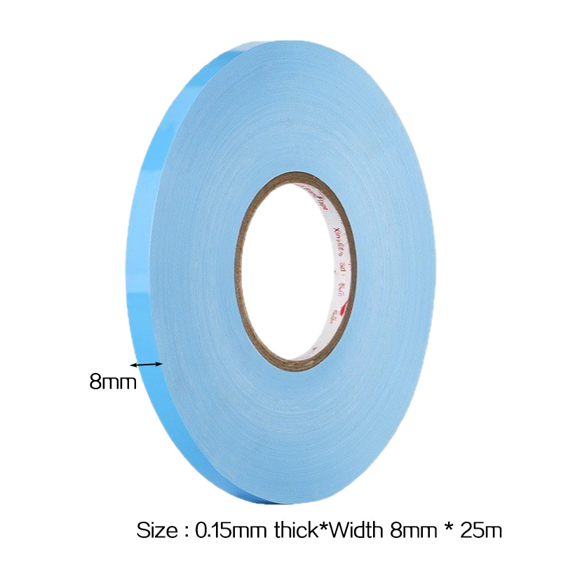 25 Meter Double Sided Tape / Thermal Conductive Adhesive / High Temperature Resistant Tape
