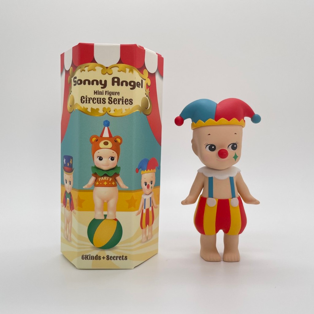 ROMA'c STORE Sonny Angel Mini Figure Circus series 2019 No box No bag Blind Box Clown Bear Elephant 