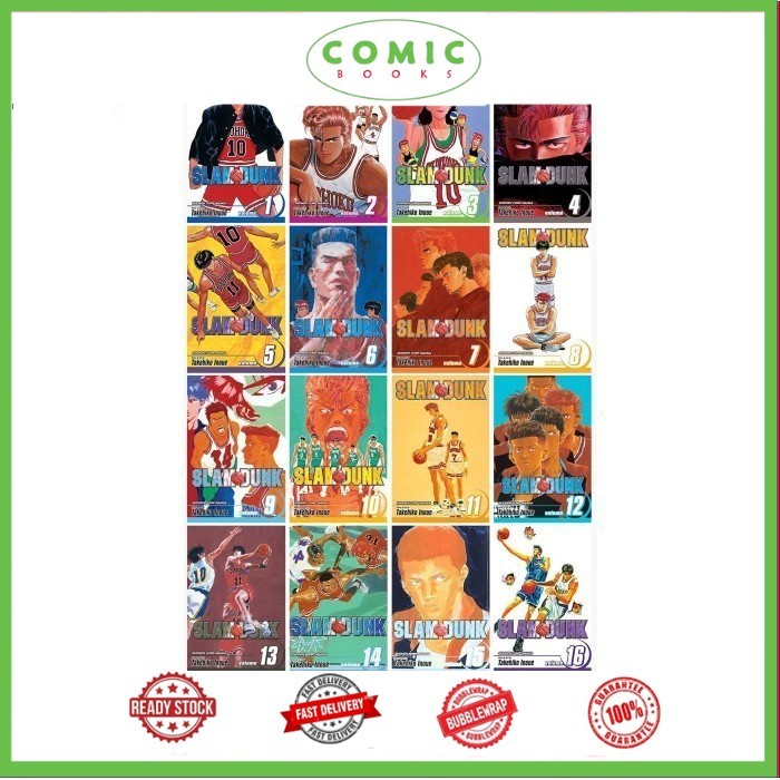 Slam Dunk Manga, 31 Books series (English)