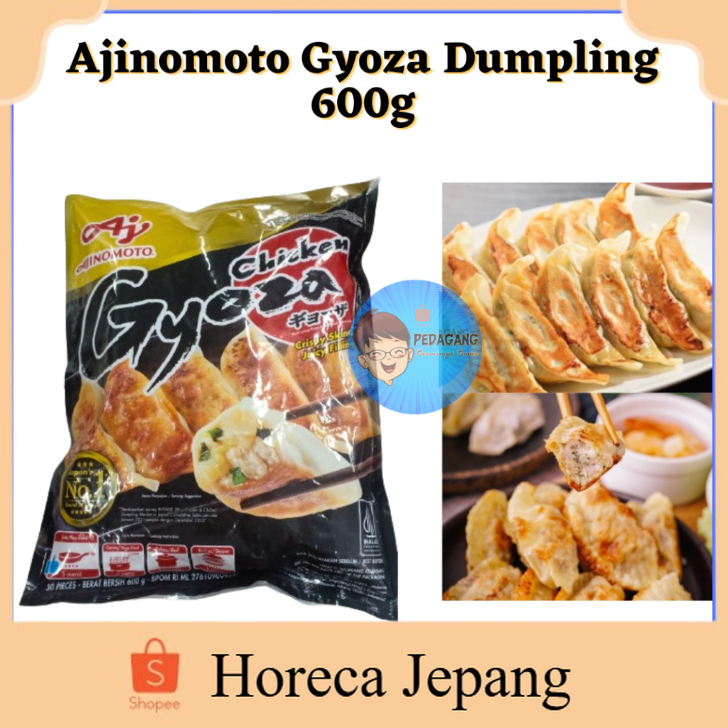 Ajinamoto Gyoza/ Ajinomoto Gyoza Dumpling 600gr/ Gyoza Ajinomoto/ Dumpling/ Dimsum/ gyoza